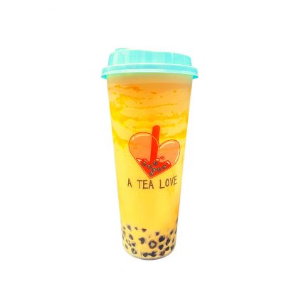 Cheesy Mango Bubble Tea