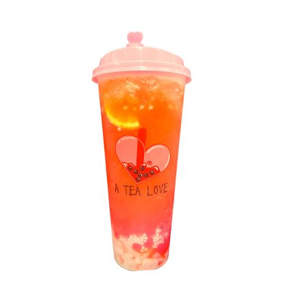 Dragon Fruit Tea with Calamansi