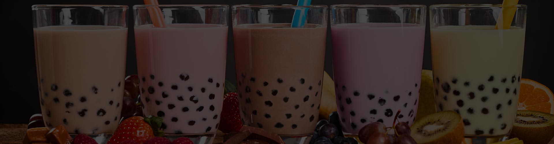 bubble milk tea banner